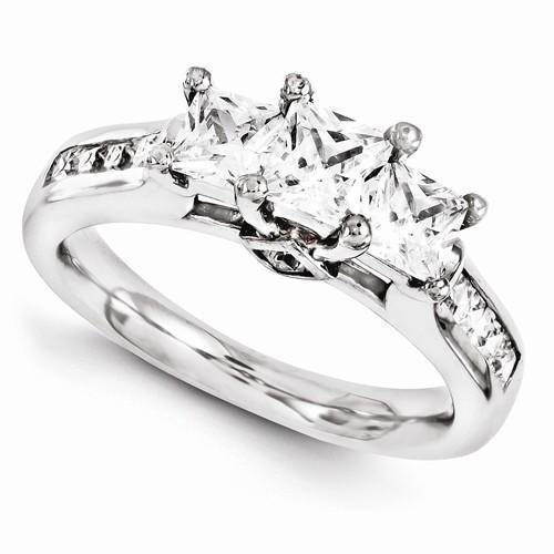 diamant drie stenen stijl ring 2,25 karaat vrouwen sieraden nieuw - harrychadent.nl