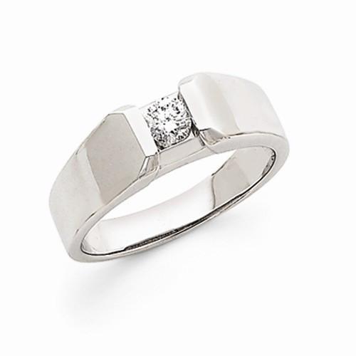 diamanten Solitaire Ring 0,75 Karaat Witgoud 14K - harrychadent.nl