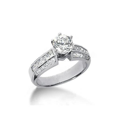 diamanten verlovingsring Fancy Ring 2.01 karaat geaccentueerde sieraden - harrychadent.nl