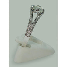 Afbeelding in Gallery-weergave laden, gespleten schacht diamant solitaire met accenten verlovingsring 1,65 karaat - harrychadent.nl
