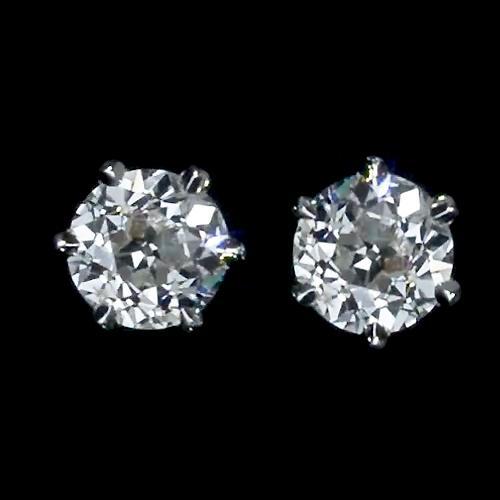 oude mijnwerker studs oorbellen 1 karaat - harrychadent.nl