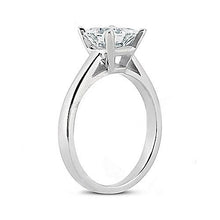 Afbeelding in Gallery-weergave laden, prinses geslepen 2.01 ct. diamanten Solitaire Ring Wit Goud - harrychadent.nl
