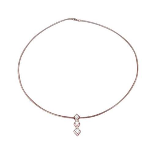 roségouden diamanten halsketting Journey hanger 1,5 ct. Werven van diamanten - harrychadent.nl